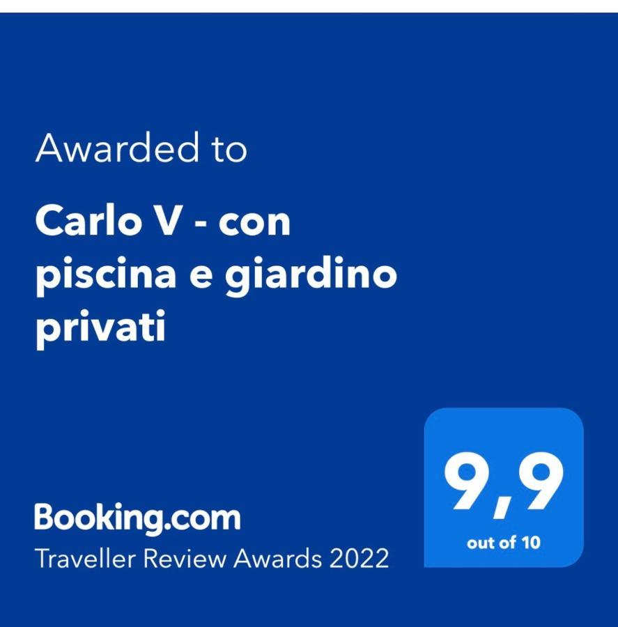 Carlo V - Con Piscina E Giardino Privati Apartman Lecce Kültér fotó