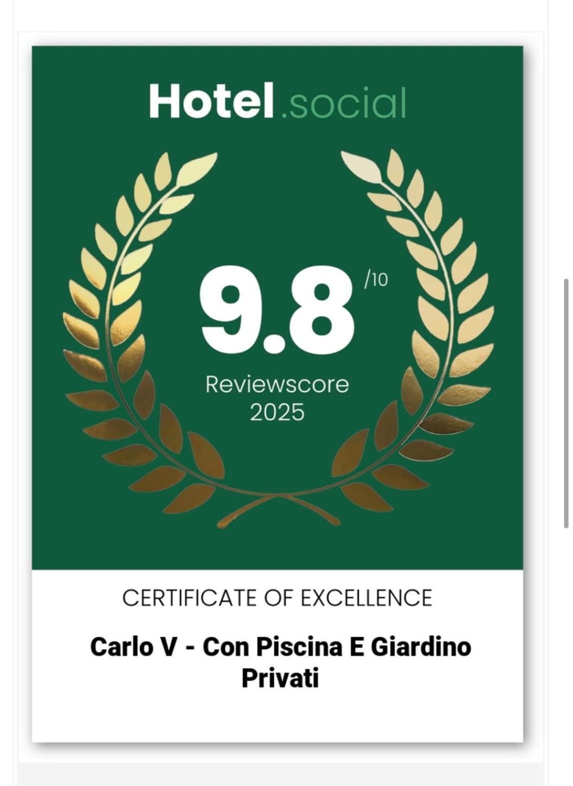 Carlo V - Con Piscina E Giardino Privati Apartman Lecce Kültér fotó